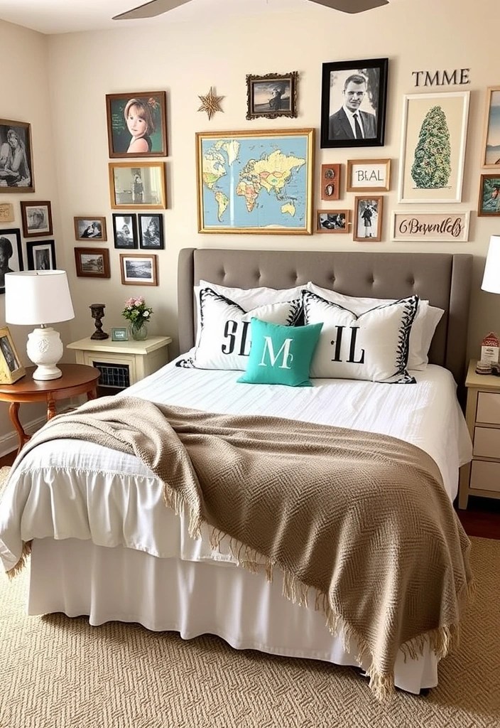 12 Tranquil Bedroom Makeovers That Won't Break the Bank (You’ll Love #5!) - 12. Personalized Touches