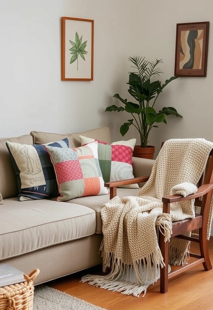 17 Fresh Textile Ideas for Spring That Will Revive Your Apartment (Warning: #9 is Irresistible!) - 15. Upcycled Textiles