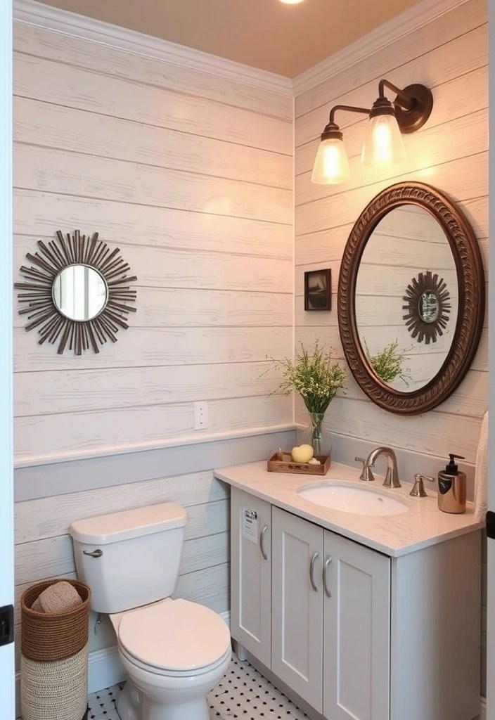 18 Bathroom Transformations That'll Make You Want to Redecorate (#5 Is Unbelievable!) - 10. Textured Walls: Adding Dimension