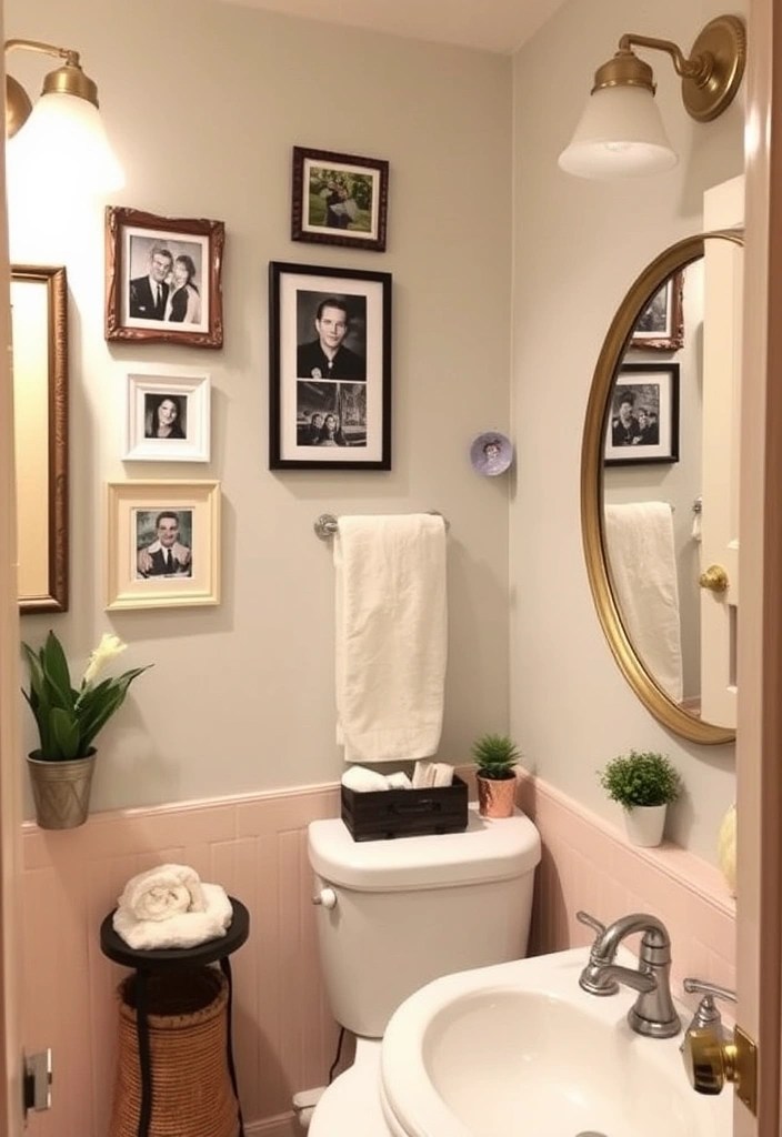 18 Bathroom Transformations That'll Make You Want to Redecorate (#5 Is Unbelievable!) - 16. Personalized Decor: Reflecting Your Style