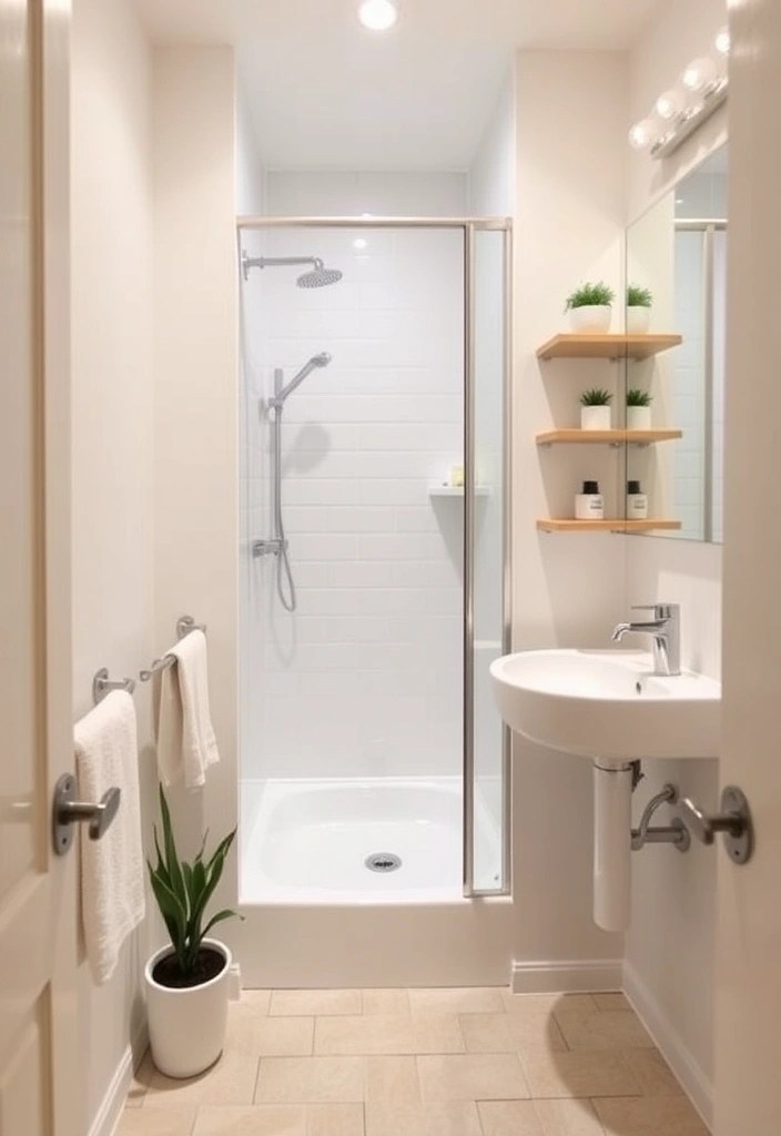 18 Bathroom Transformations That'll Make You Want to Redecorate (#5 Is Unbelievable!) - 5. Unbelievable Small Space Solutions: Maximizing Every Inch