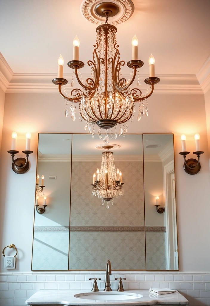 18 Bathroom Transformations That'll Make You Want to Redecorate (#5 Is Unbelievable!) - 9. Luxurious Lighting: Brighten Up Your Space