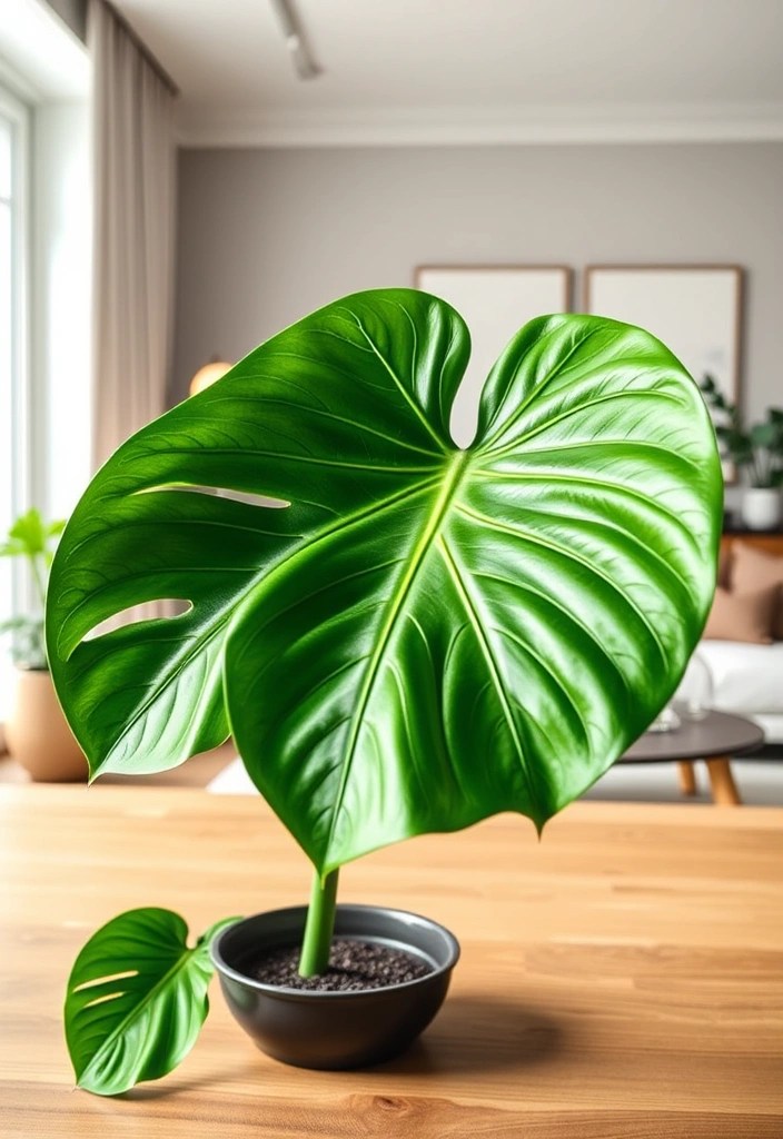 19 Indoor Plants So Beautiful You'll Forget They're Good for Your Air! - 1. Monstera Deliciosa