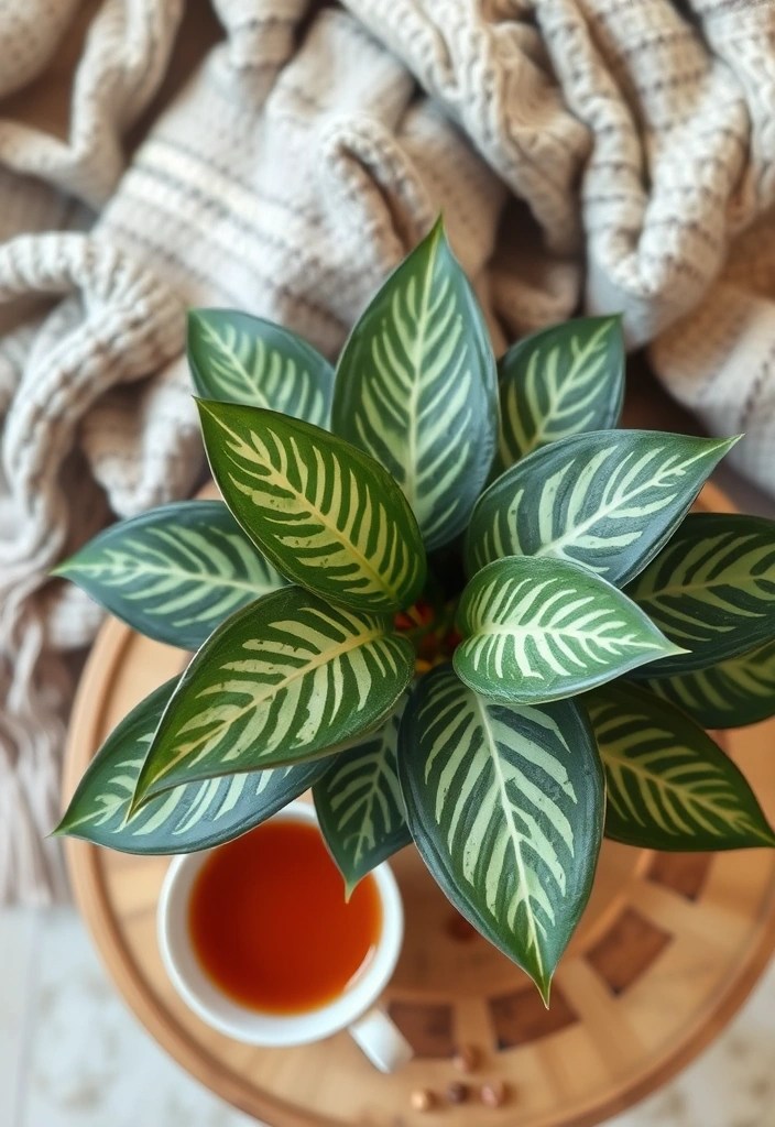 19 Indoor Plants So Beautiful You'll Forget They're Good for Your Air! - 11. Calathea