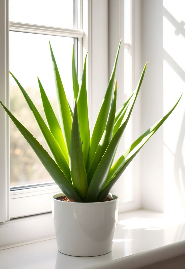 19 Indoor Plants So Beautiful You'll Forget They're Good for Your Air! - 12. Aloe Vera