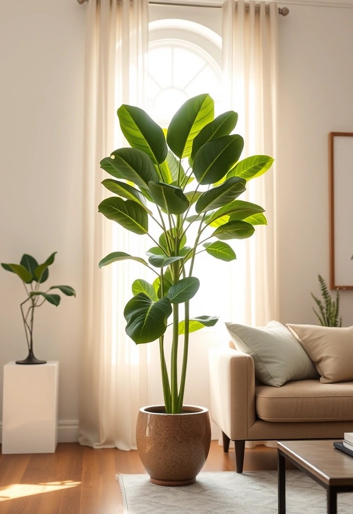 19 Indoor Plants So Beautiful You'll Forget They're Good for Your Air! - 15. Fiddle Leaf Fig