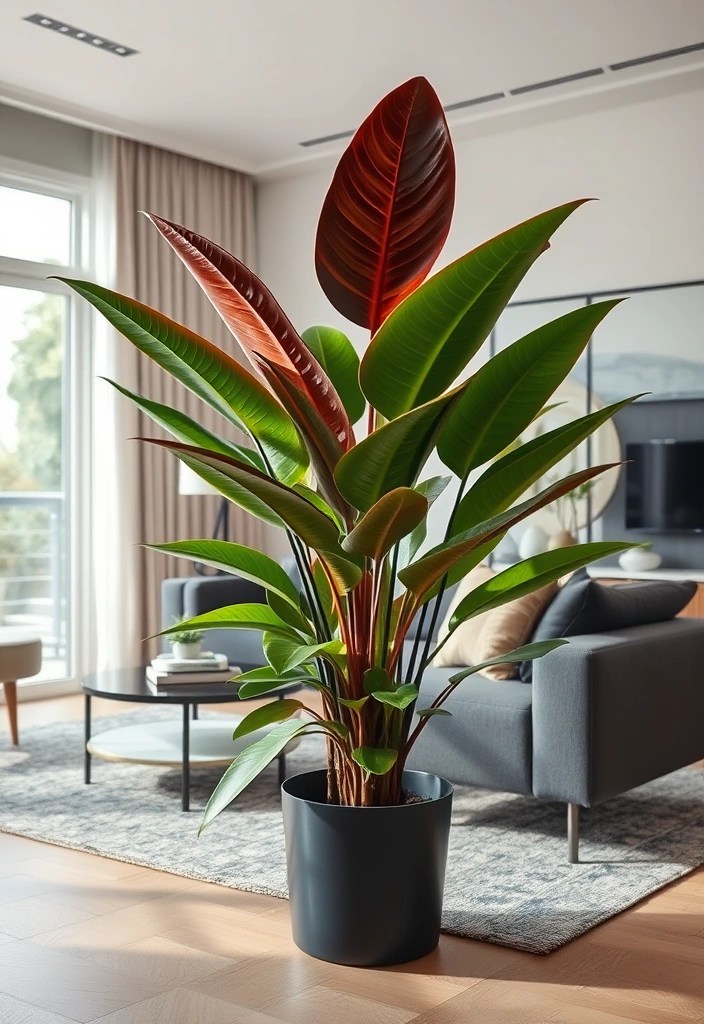 19 Indoor Plants So Beautiful You'll Forget They're Good for Your Air! - 6. Rubber Plant