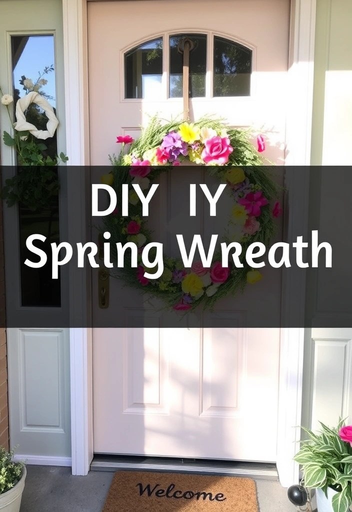 25 Stunning Spring Home Decor Ideas That Will Refresh Your Space! - 12. DIY Spring Wreaths