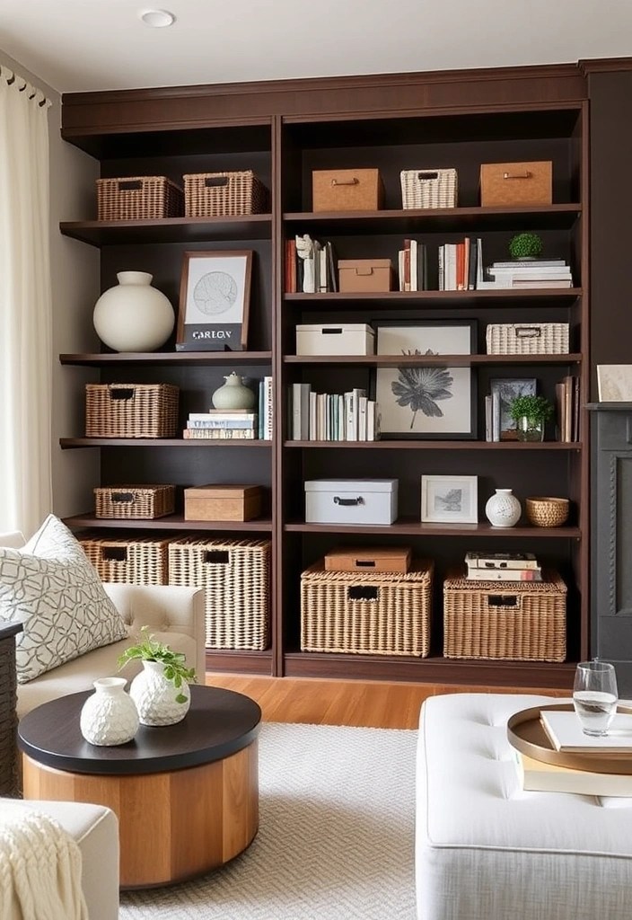 25 Stunning Spring Home Decor Ideas That Will Refresh Your Space! - 19. Chic Storage Solutions